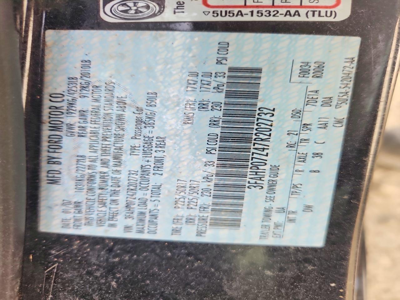 Ford Fusion Se