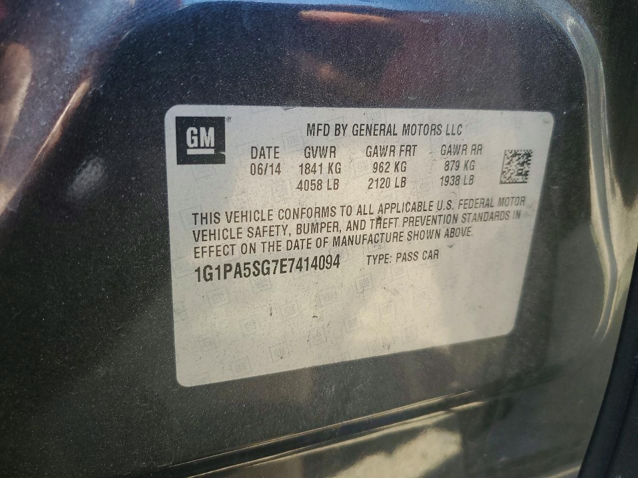 Chevrolet Cruze Ls