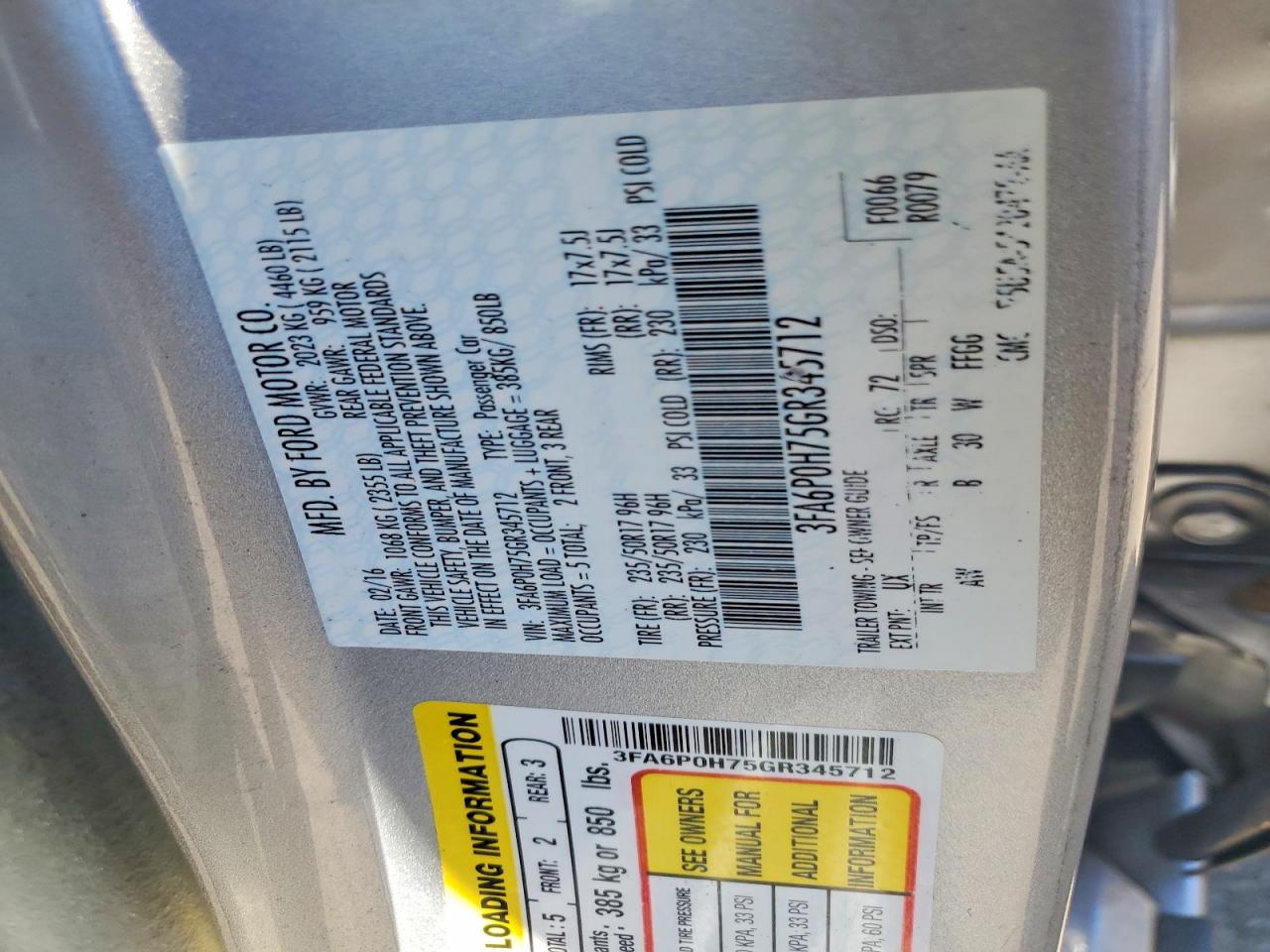 Ford Fusion Se