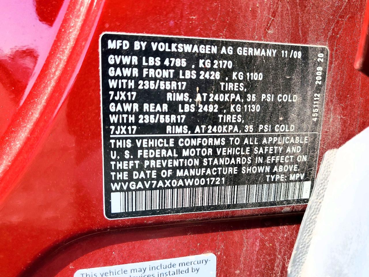 Volkswagen Tiguan S