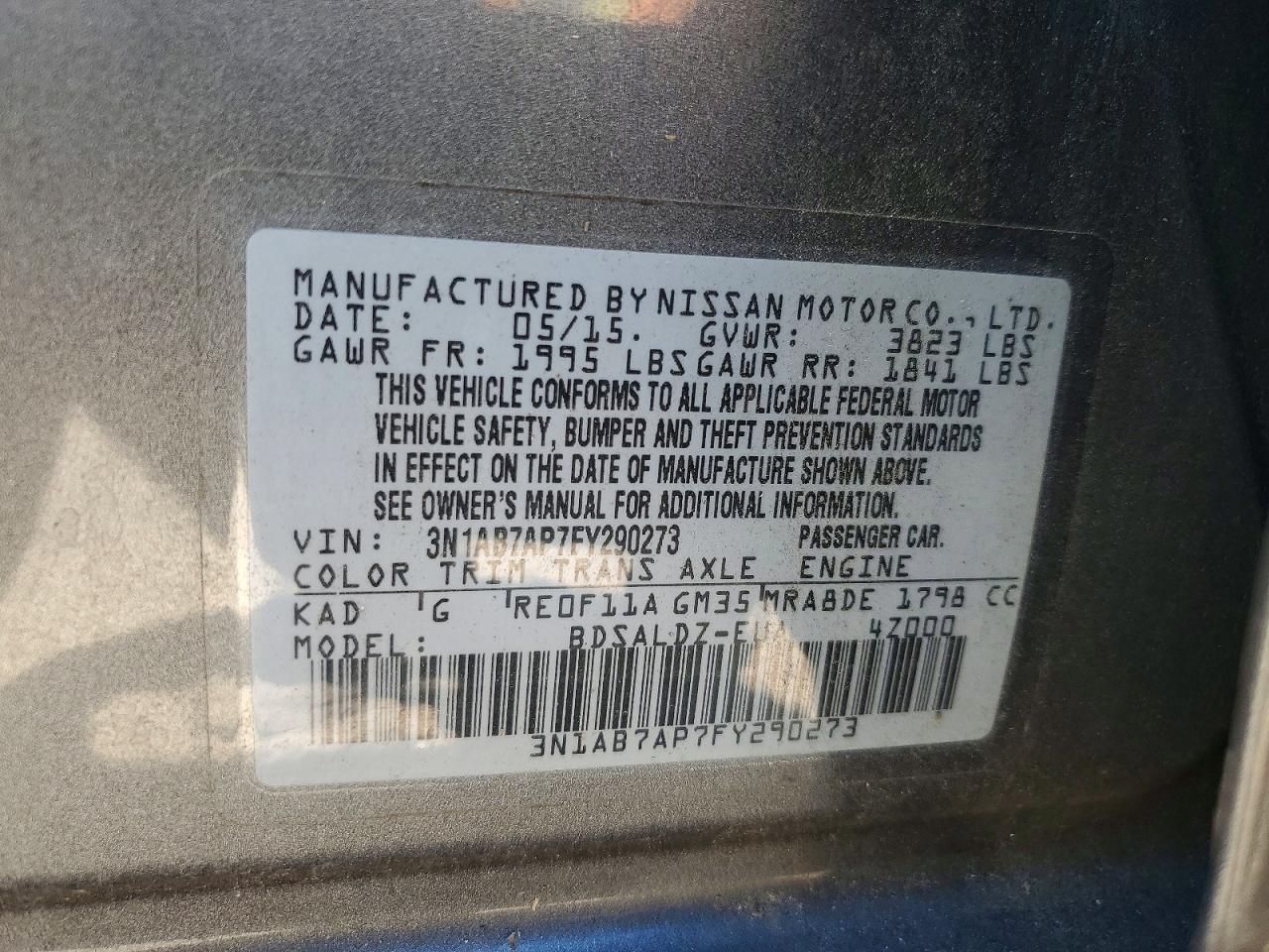 Nissan Sentra Sv