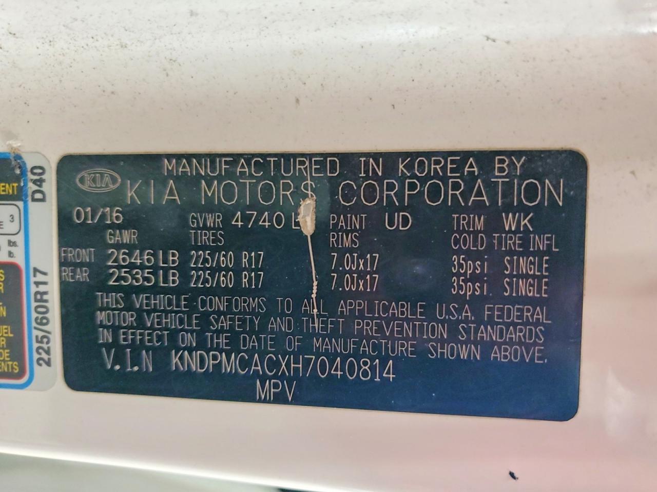 Kia Sportage Lx