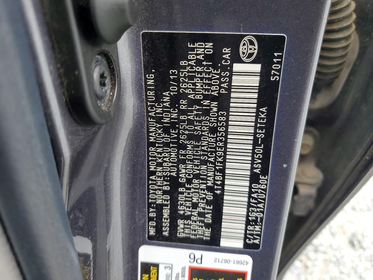 Toyota Camry L