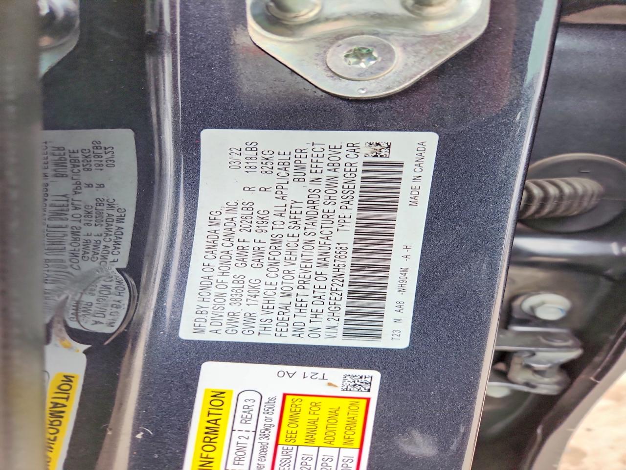 Honda Civic Lx