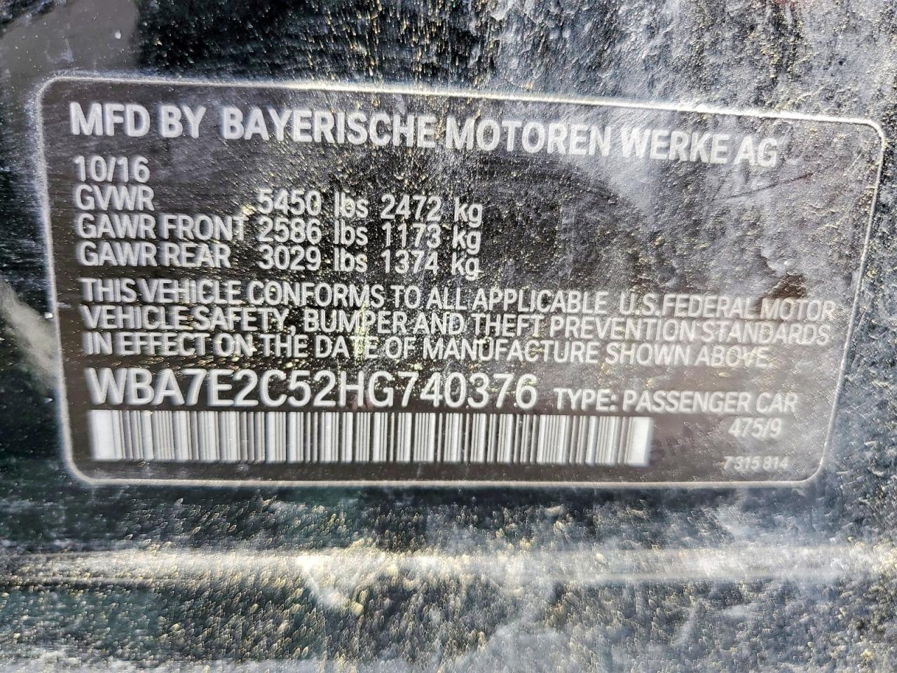 BMW 7 Series I
