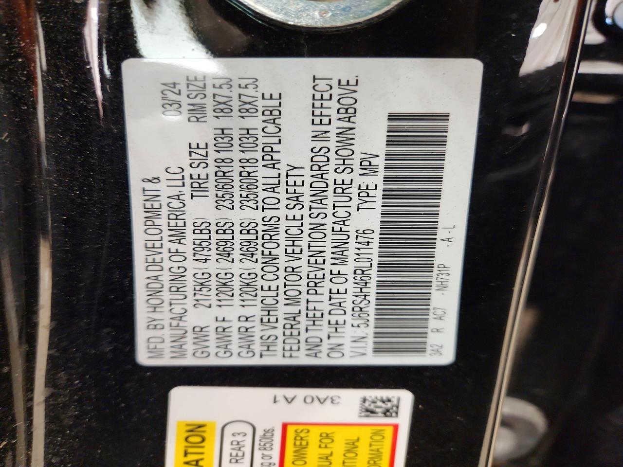 Honda Crv Ex