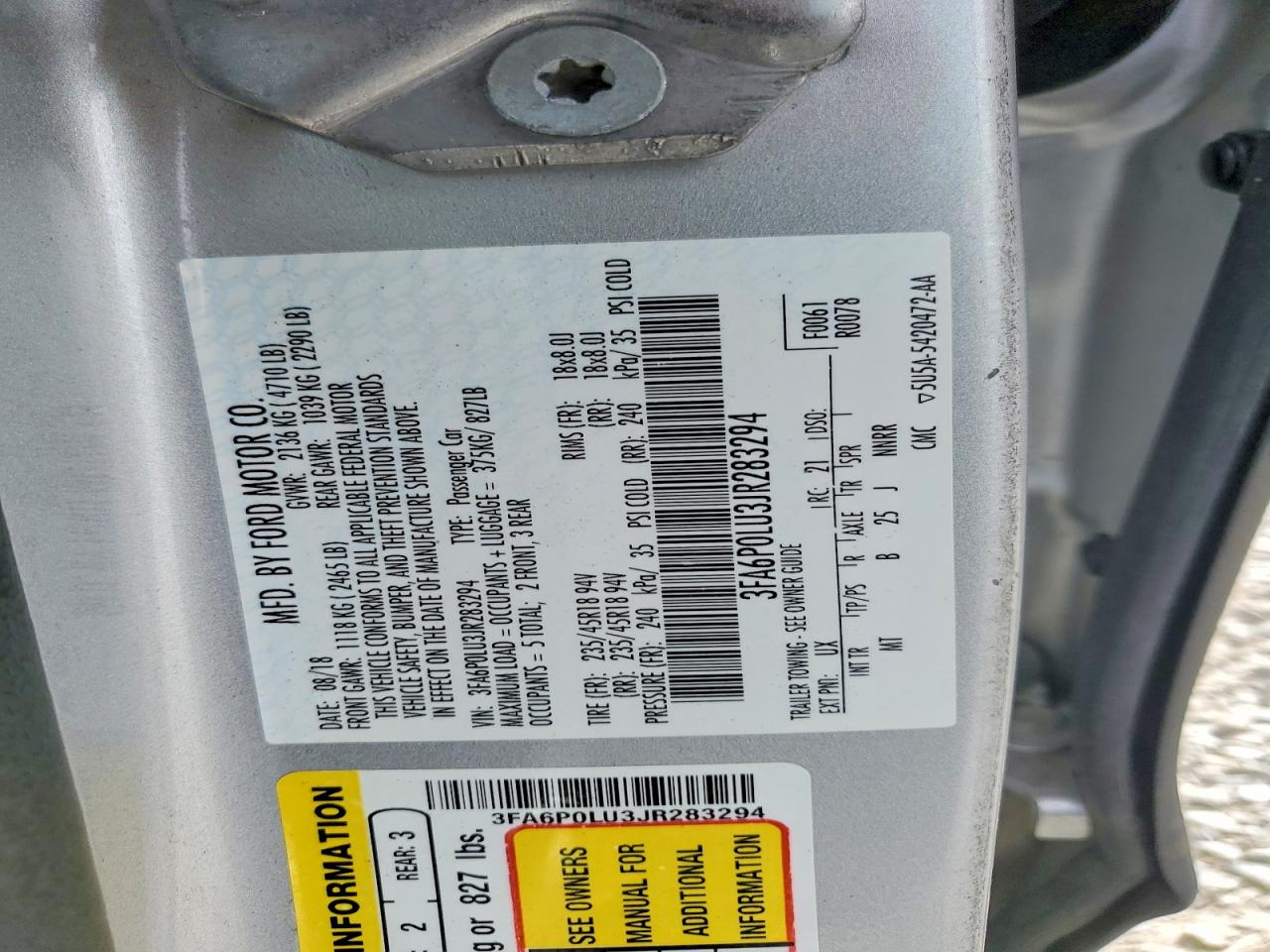 Ford Fusion Se Hybrid