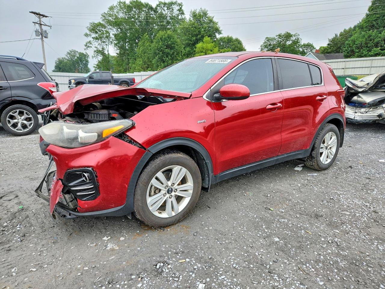Salvage Kia Sportage Image