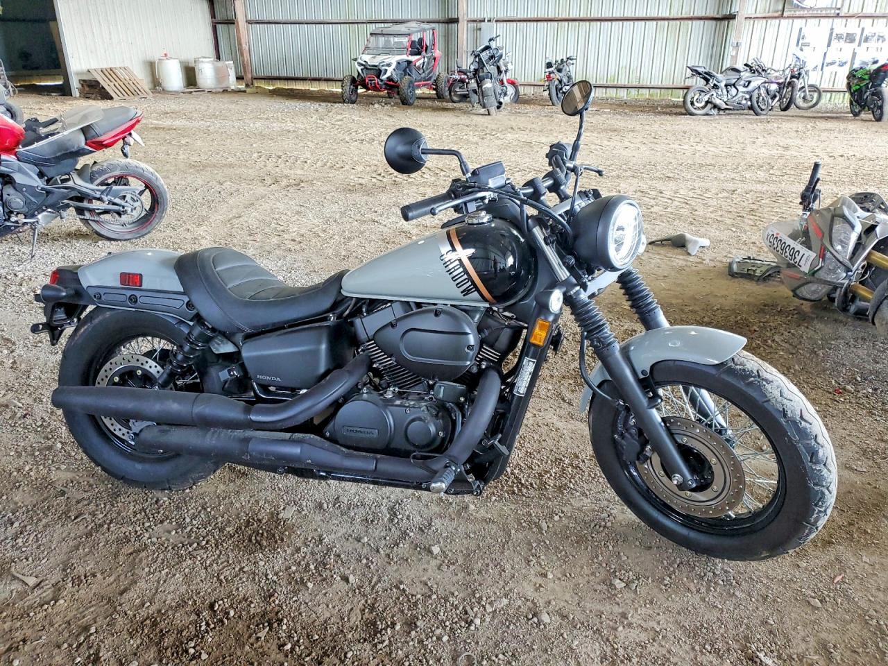 Salvage Honda Vt Cycle Image
