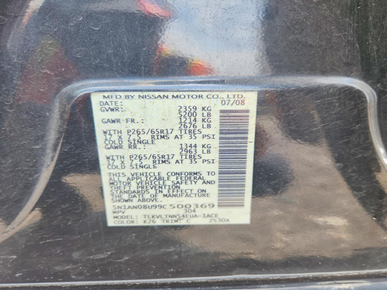 Nissan Xterra X