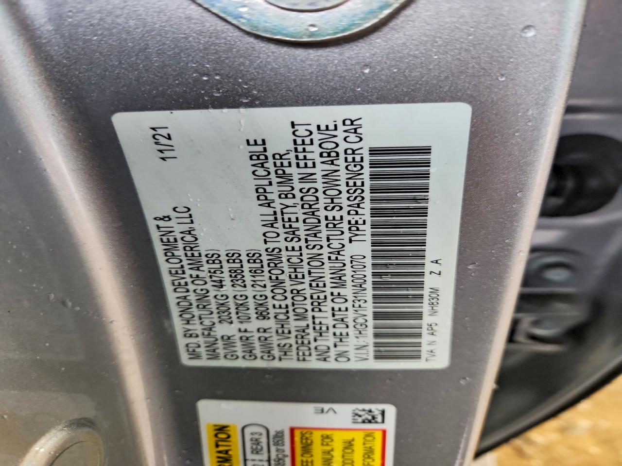 Honda Accord Sport