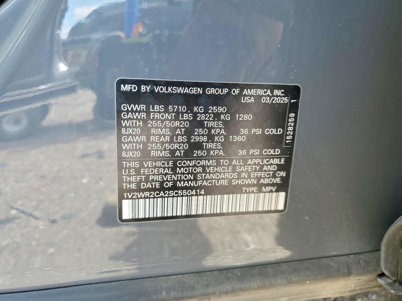 Volkswagen Atlas Se