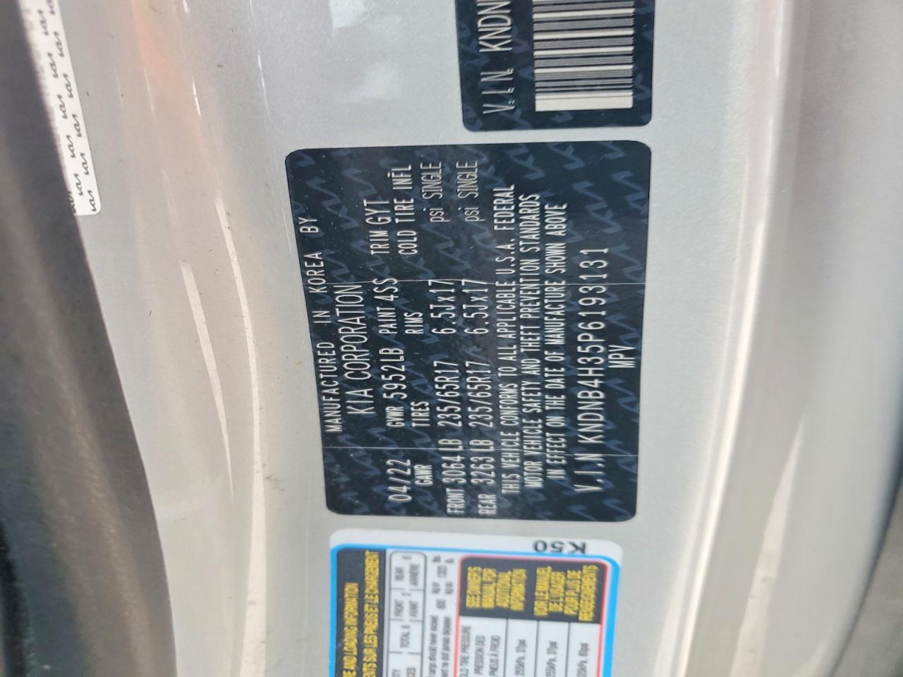 Kia Carnival Lx