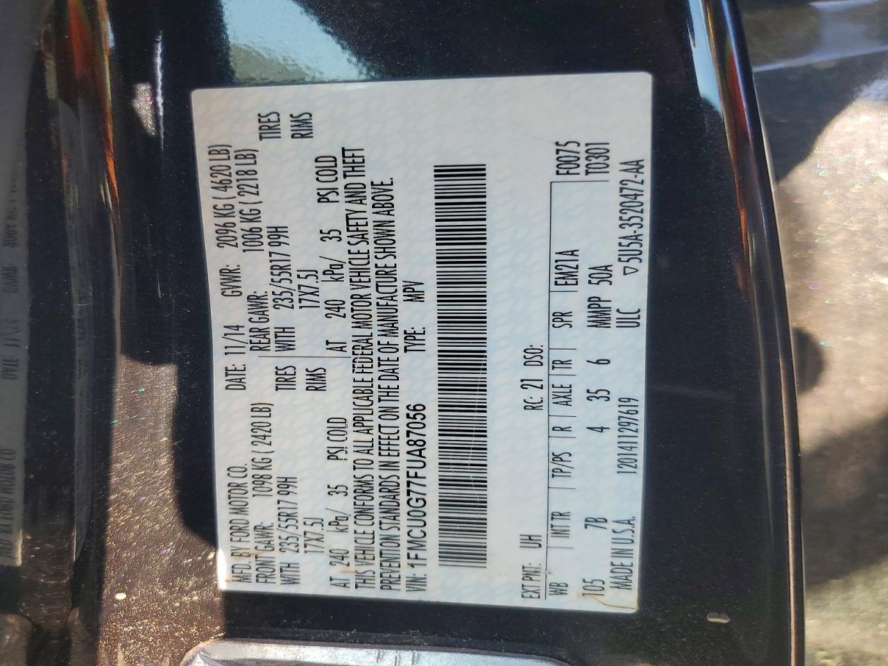Ford Escape Se