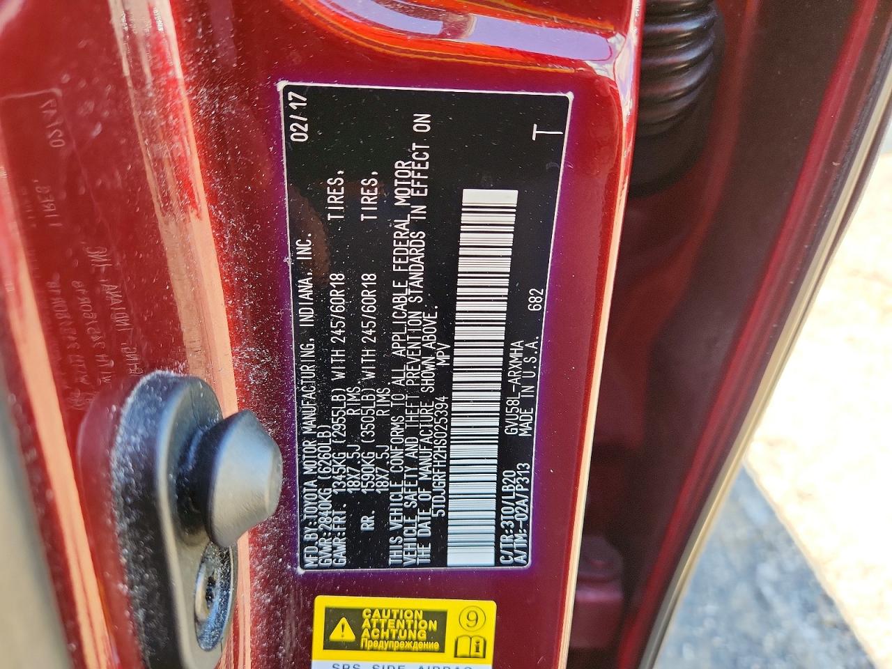 Toyota Highlander Xle
