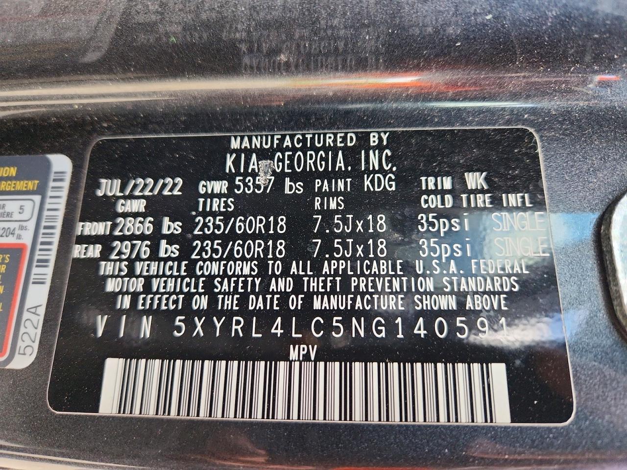 Kia Sorento S