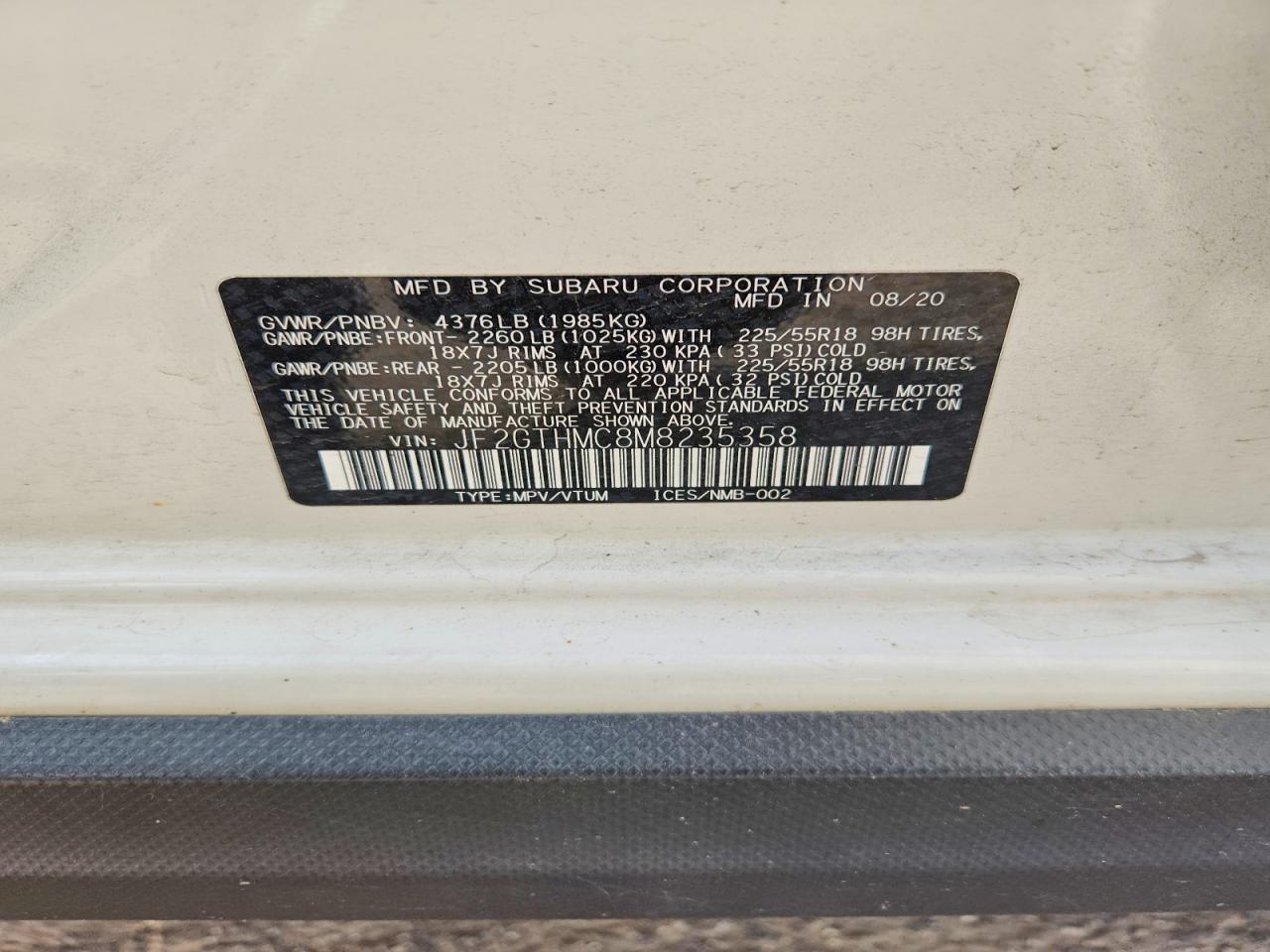 Subaru Crosstrek Limited