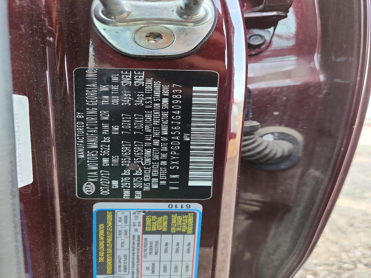 Kia Sorento Lx V6