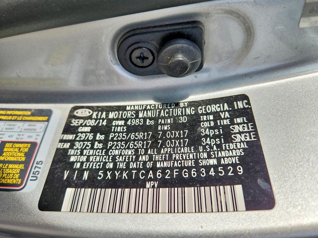 Kia Sorento Lx