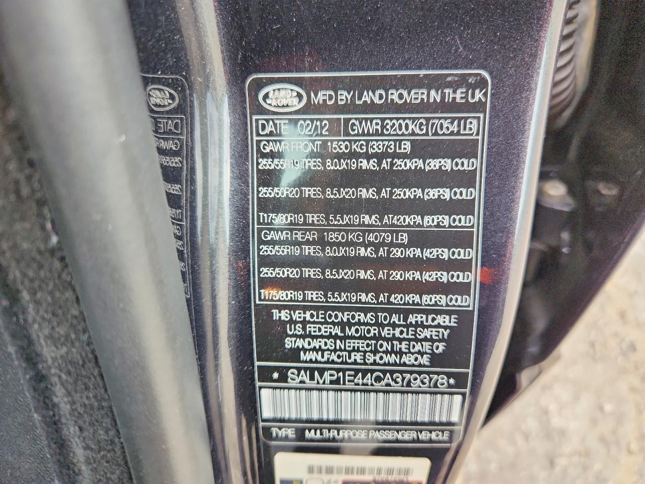 Land Rover Range Rover Autobiography