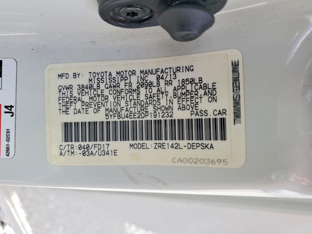 Toyota Corolla S