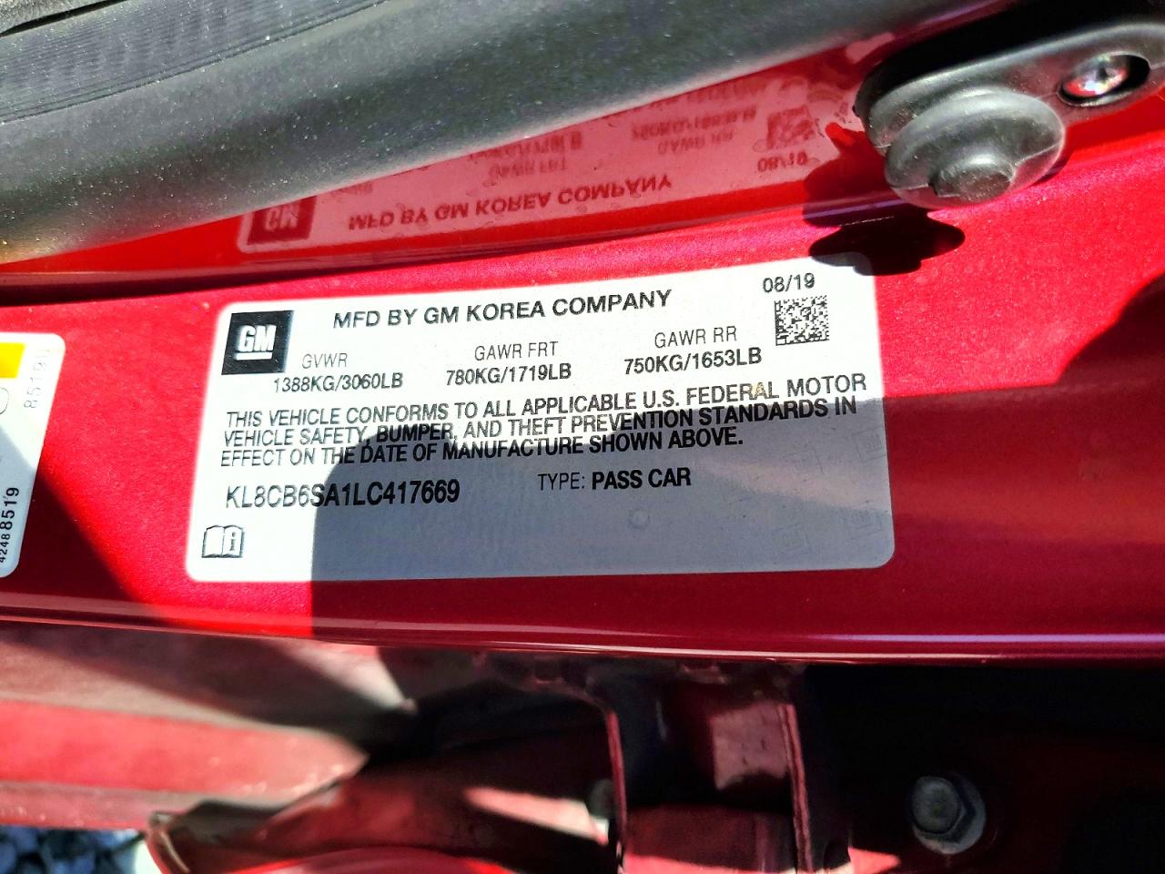 Chevrolet Spark Ls