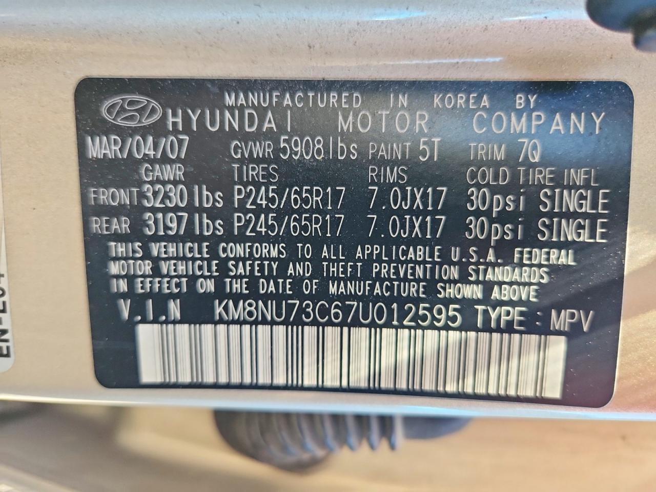 Hyundai Veracruz Gls