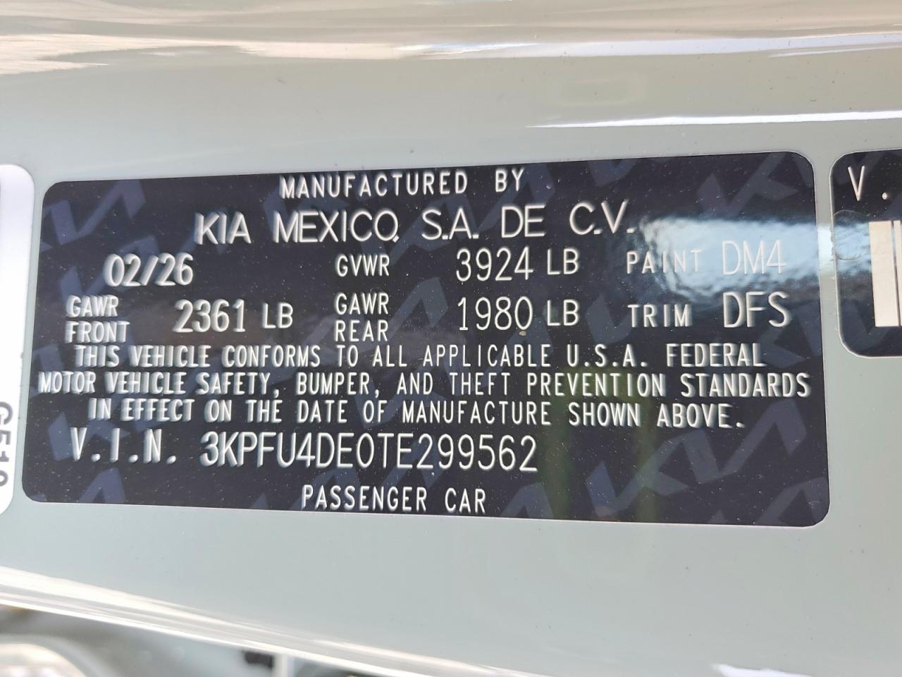 Kia K4 Ex