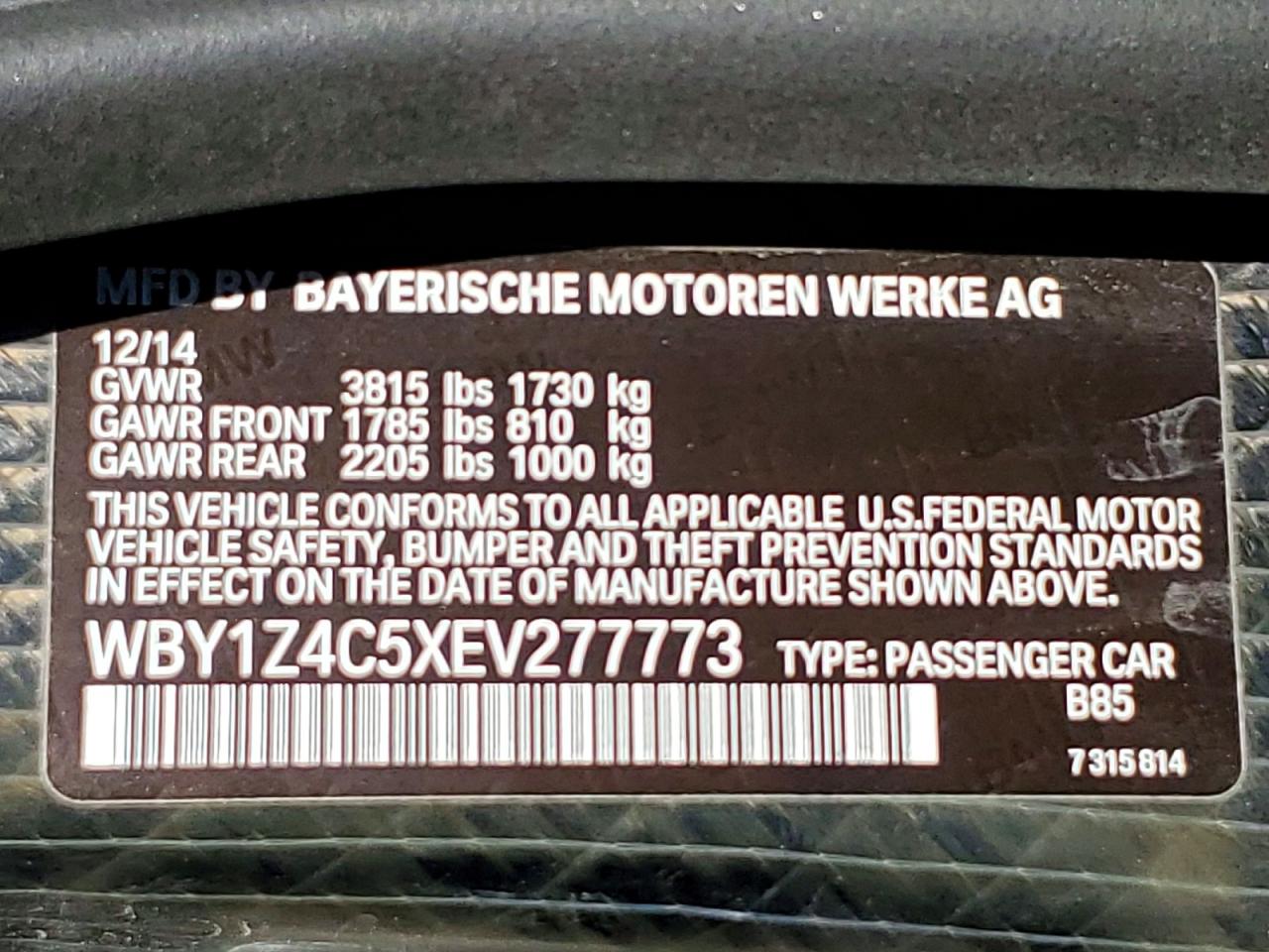 BMW i-Series Rex