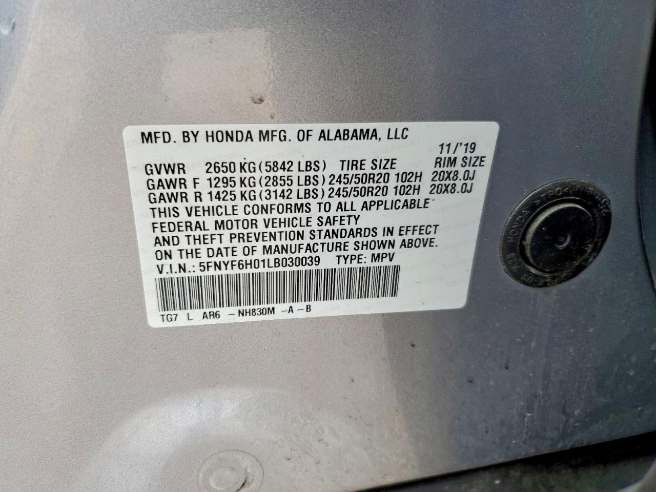 Honda Pilot Elite