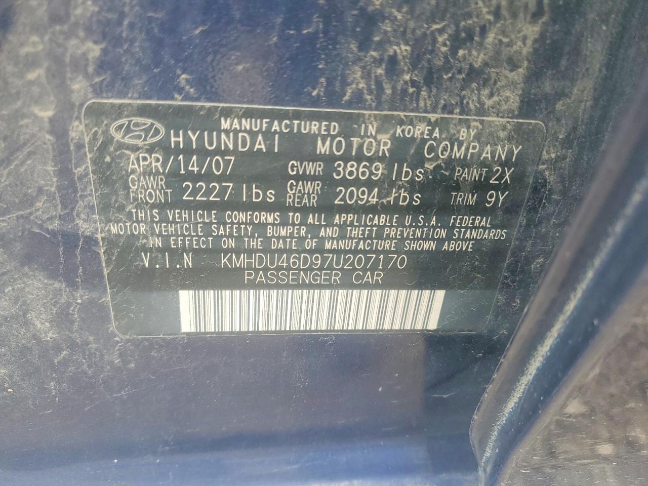 Hyundai ELANTRA Gls