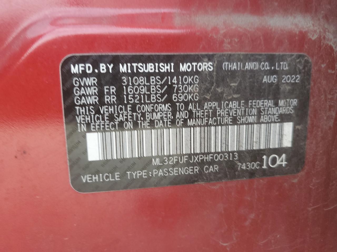 Mitsubishi Mirage G4 Es