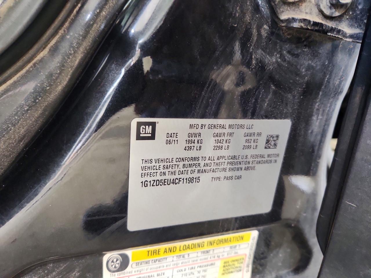 Chevrolet Malibu 2lt