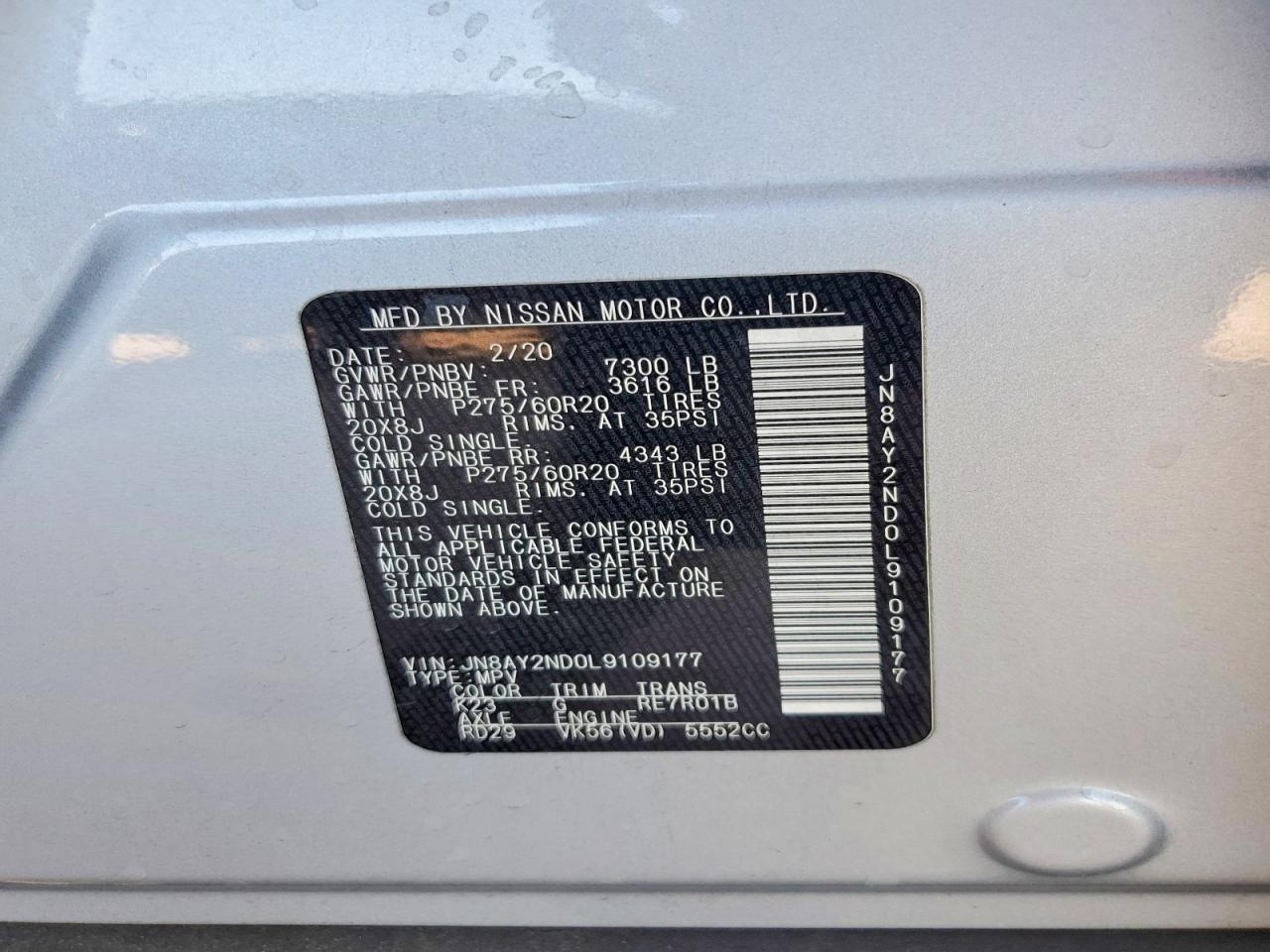 Nissan Armada Sl