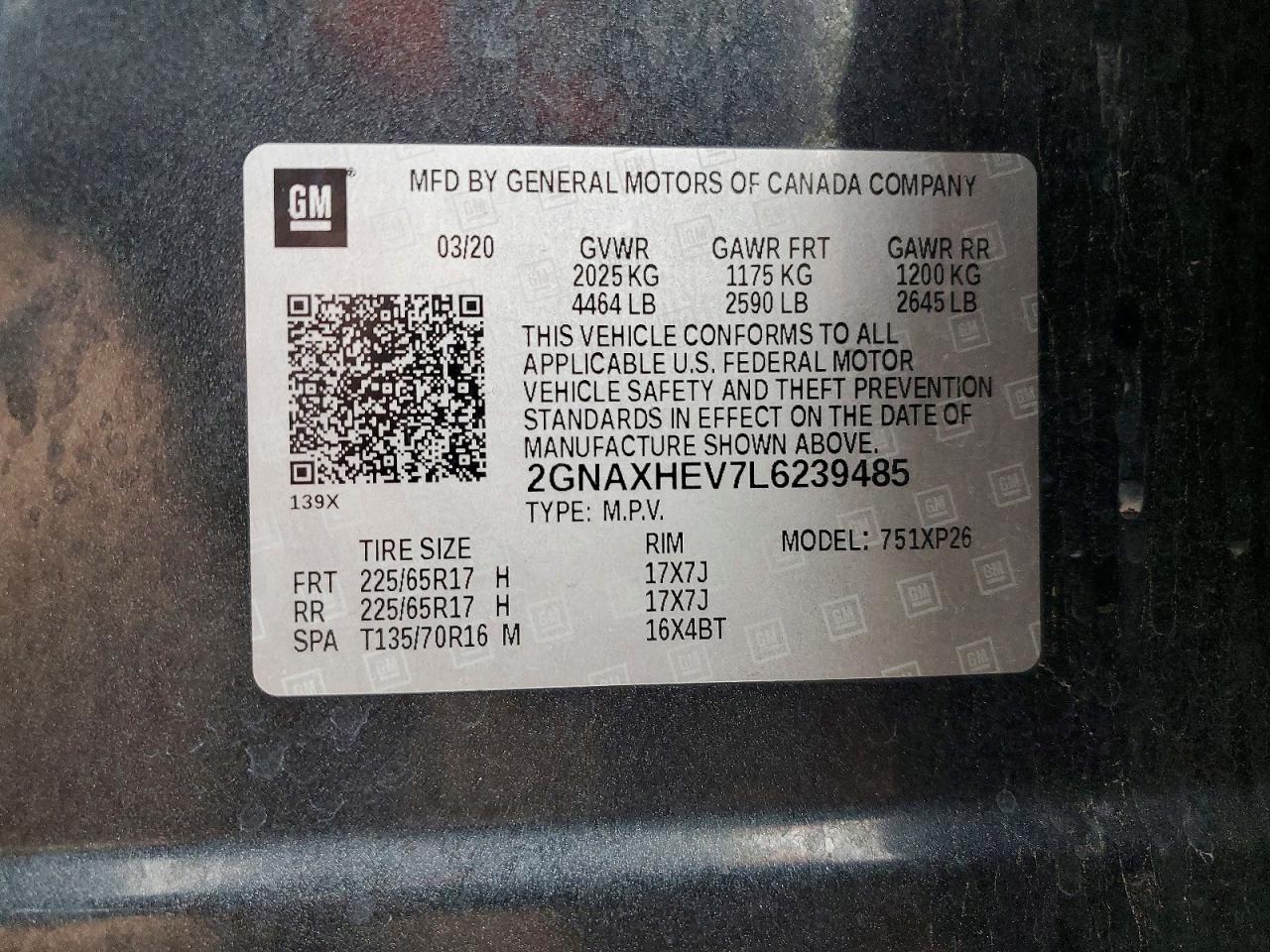 Chevrolet Equinox Ls