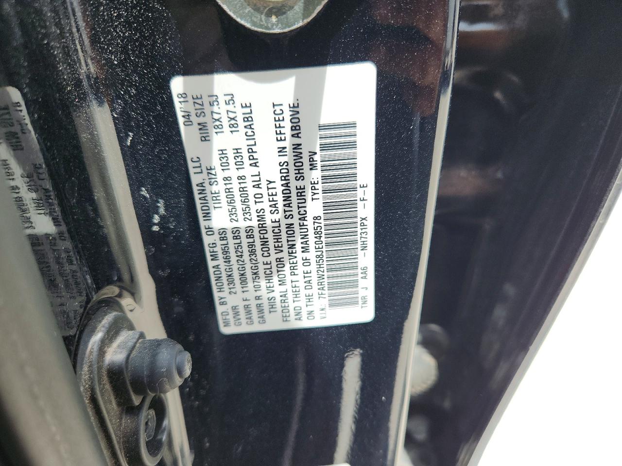 Honda Crv Ex