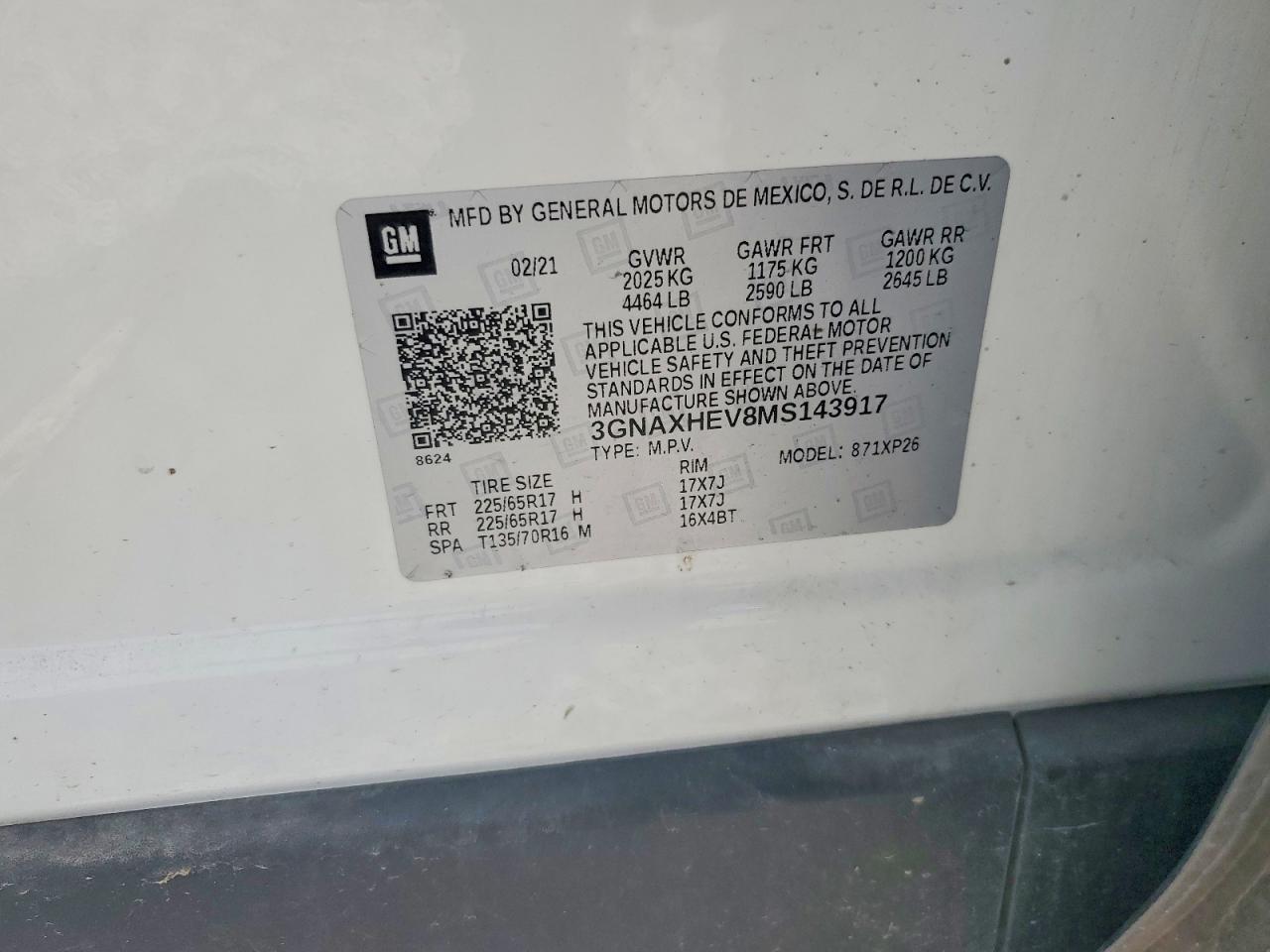 Chevrolet Equinox Ls