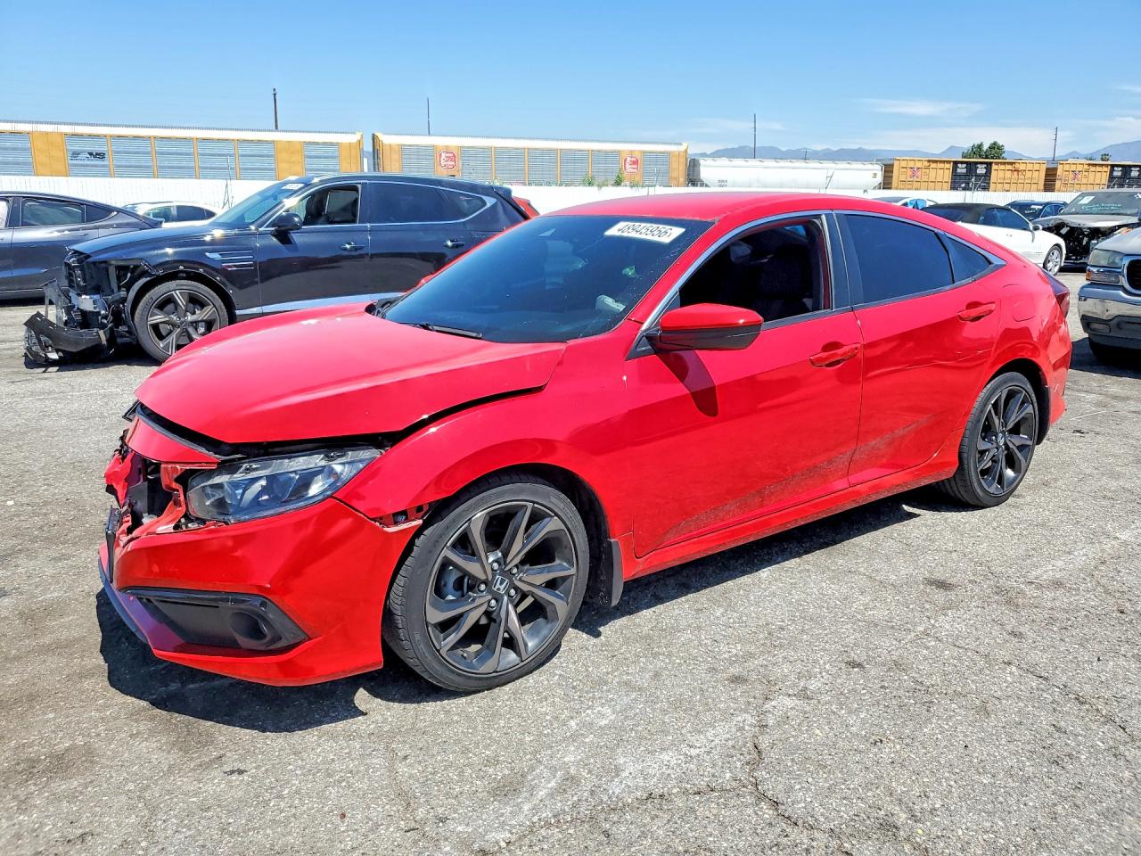 Salvage Honda Civic Image