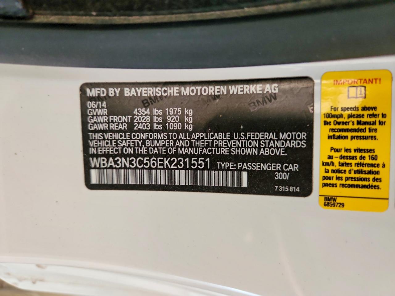 BMW 4 Series I