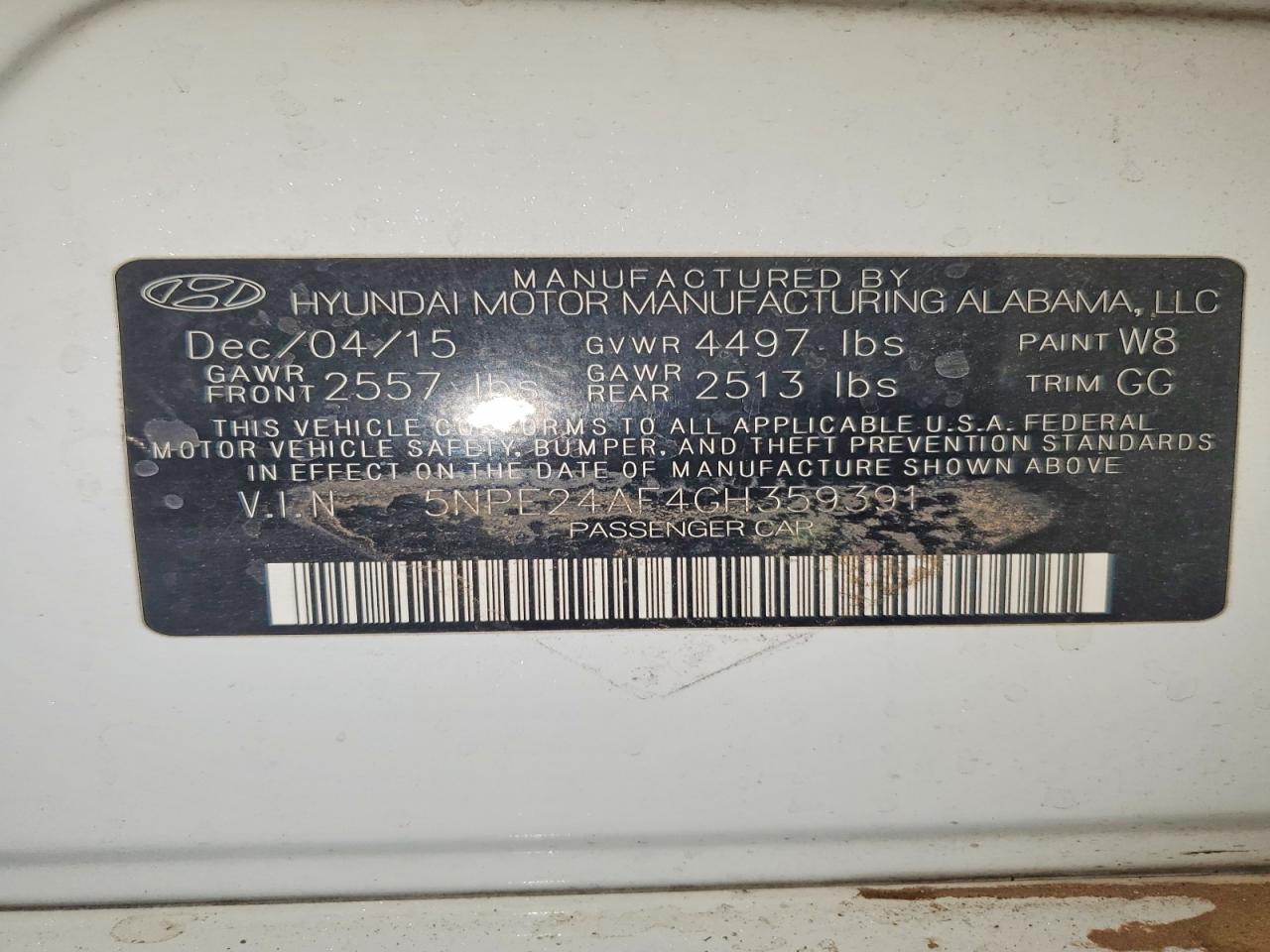 Hyundai SONATA Se