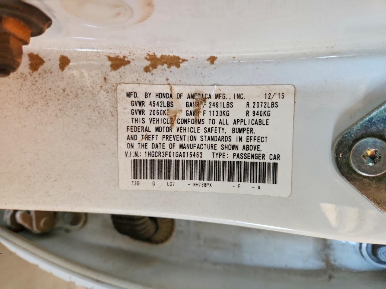Honda Accord Exl