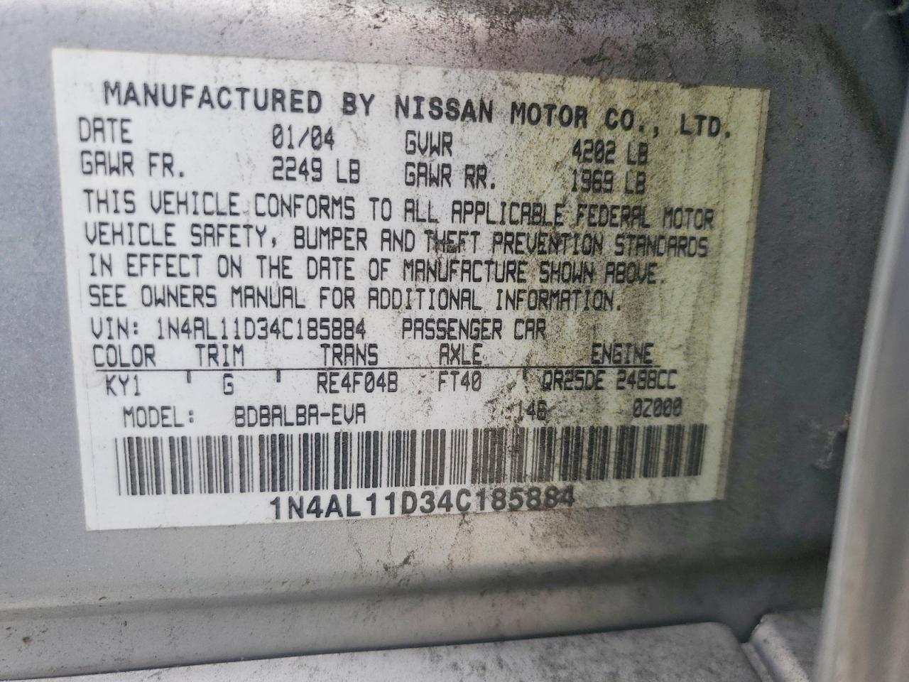 Nissan Altima 2.5