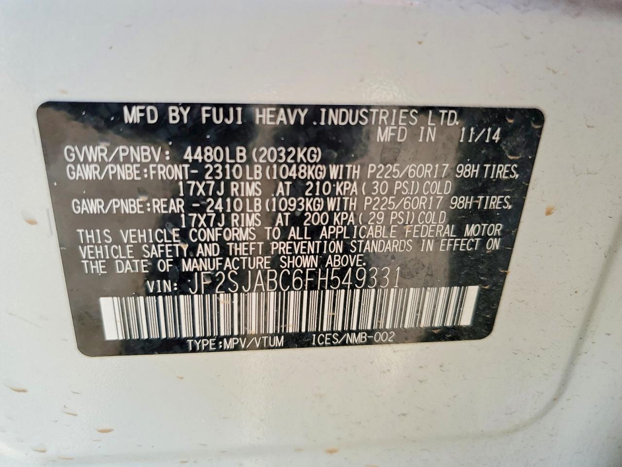 Subaru Forester 2.5i