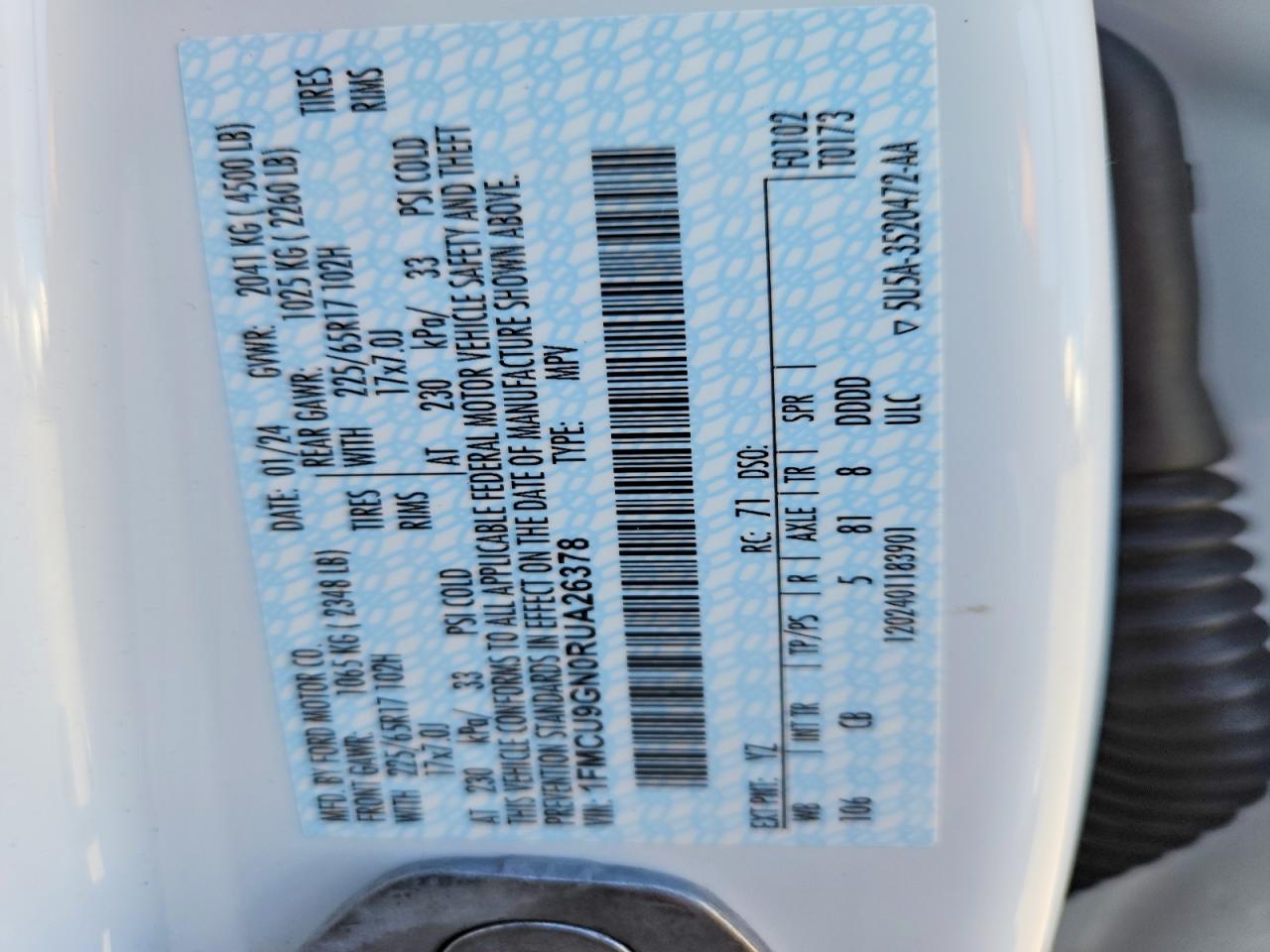 Ford Escape Active