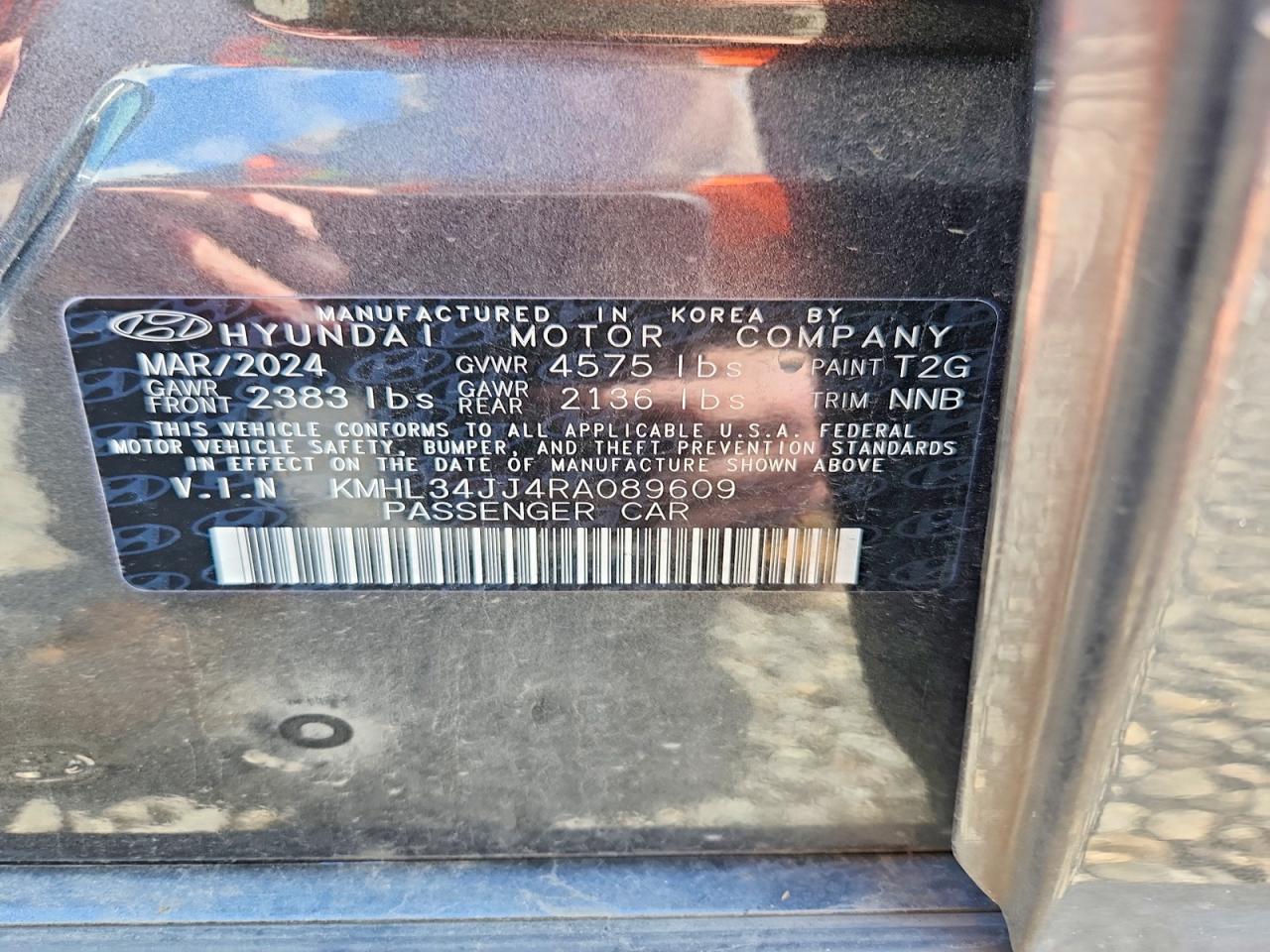 Hyundai SONATA Sel