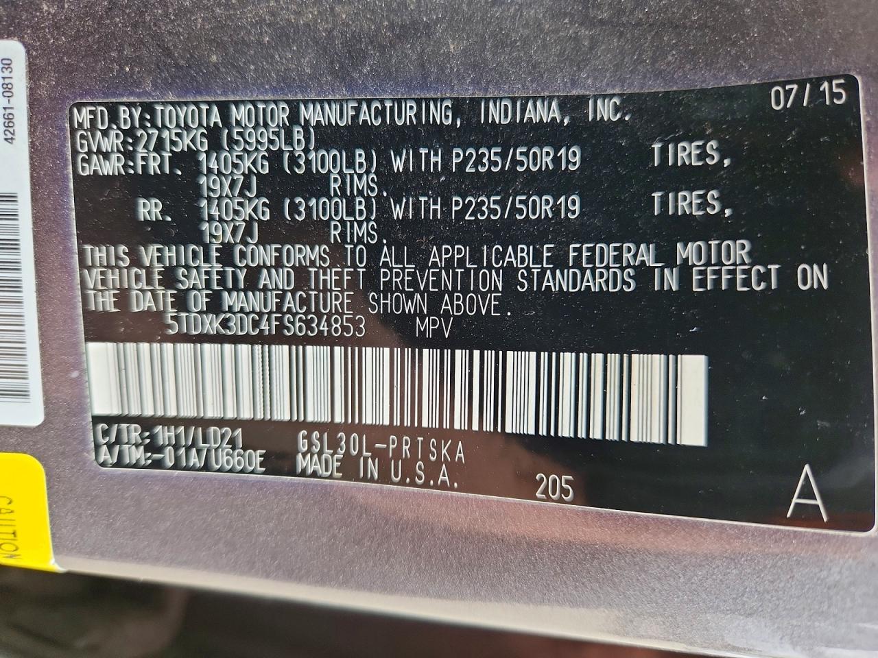 Toyota Sienna Sport