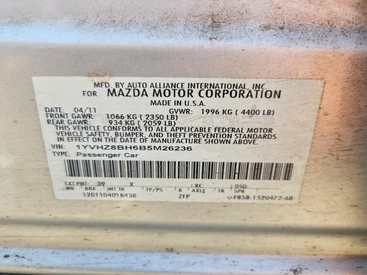Mazda 6 I