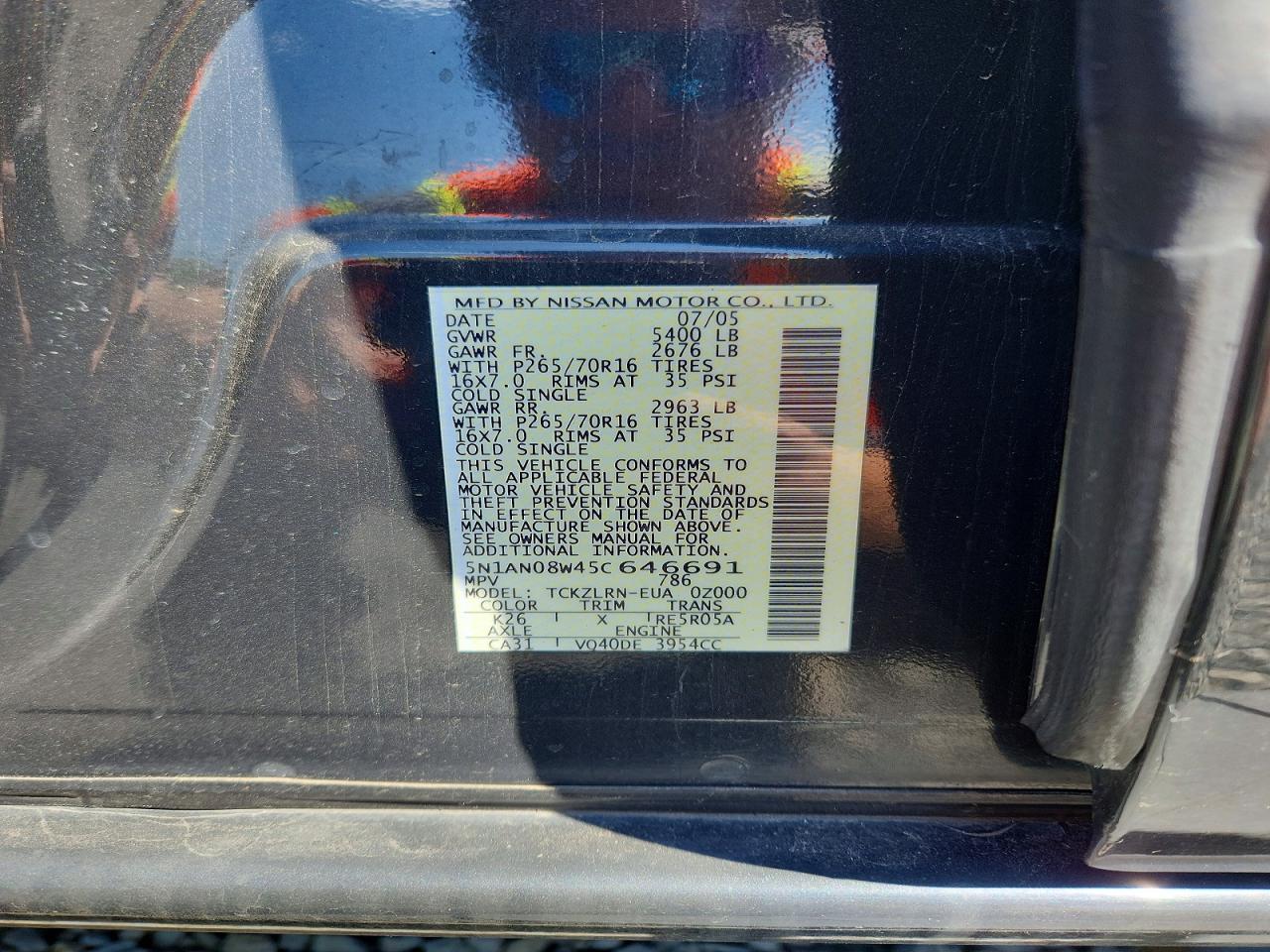 Nissan Xterra S