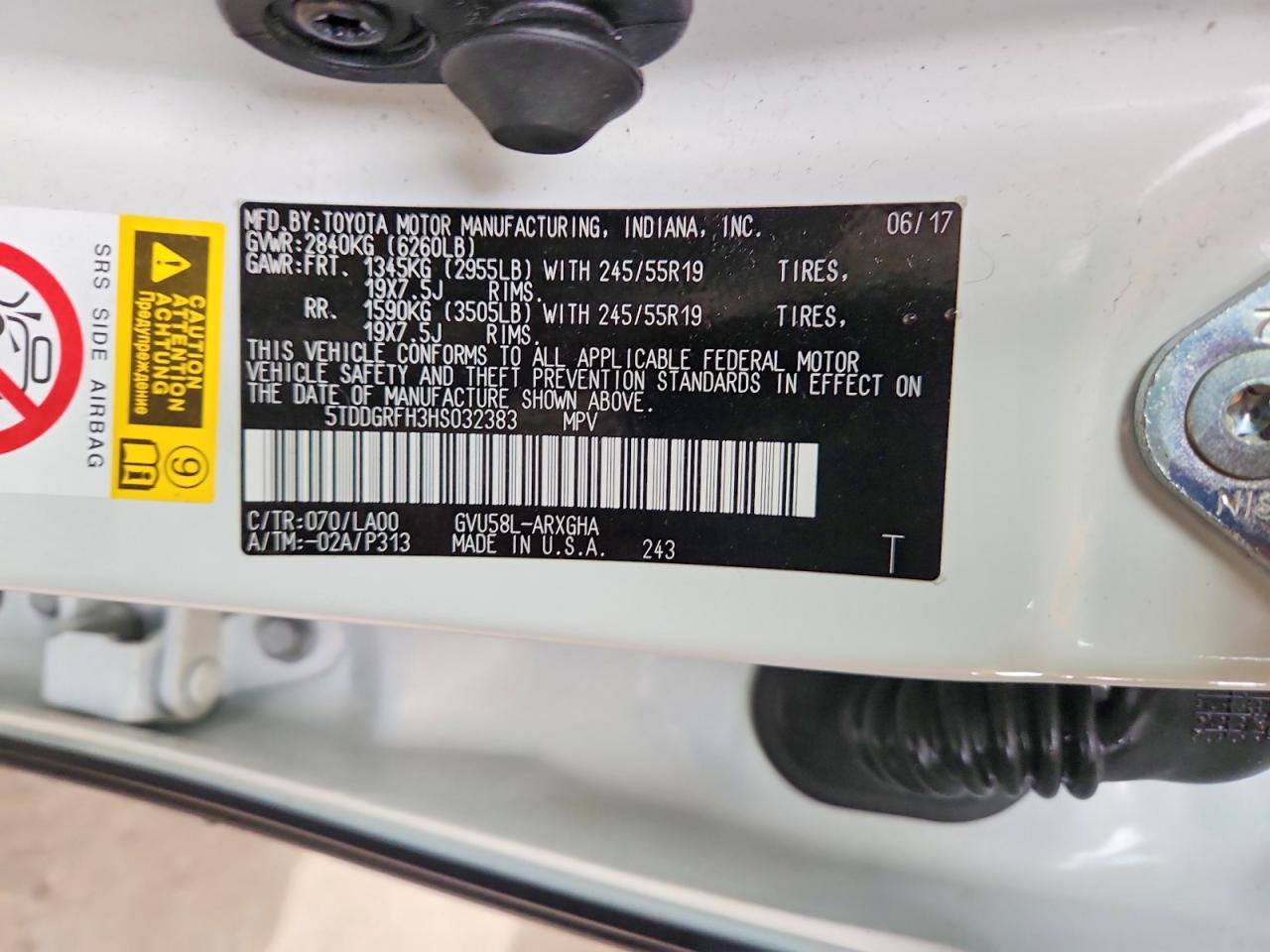 Toyota Highlander Limited Platinum