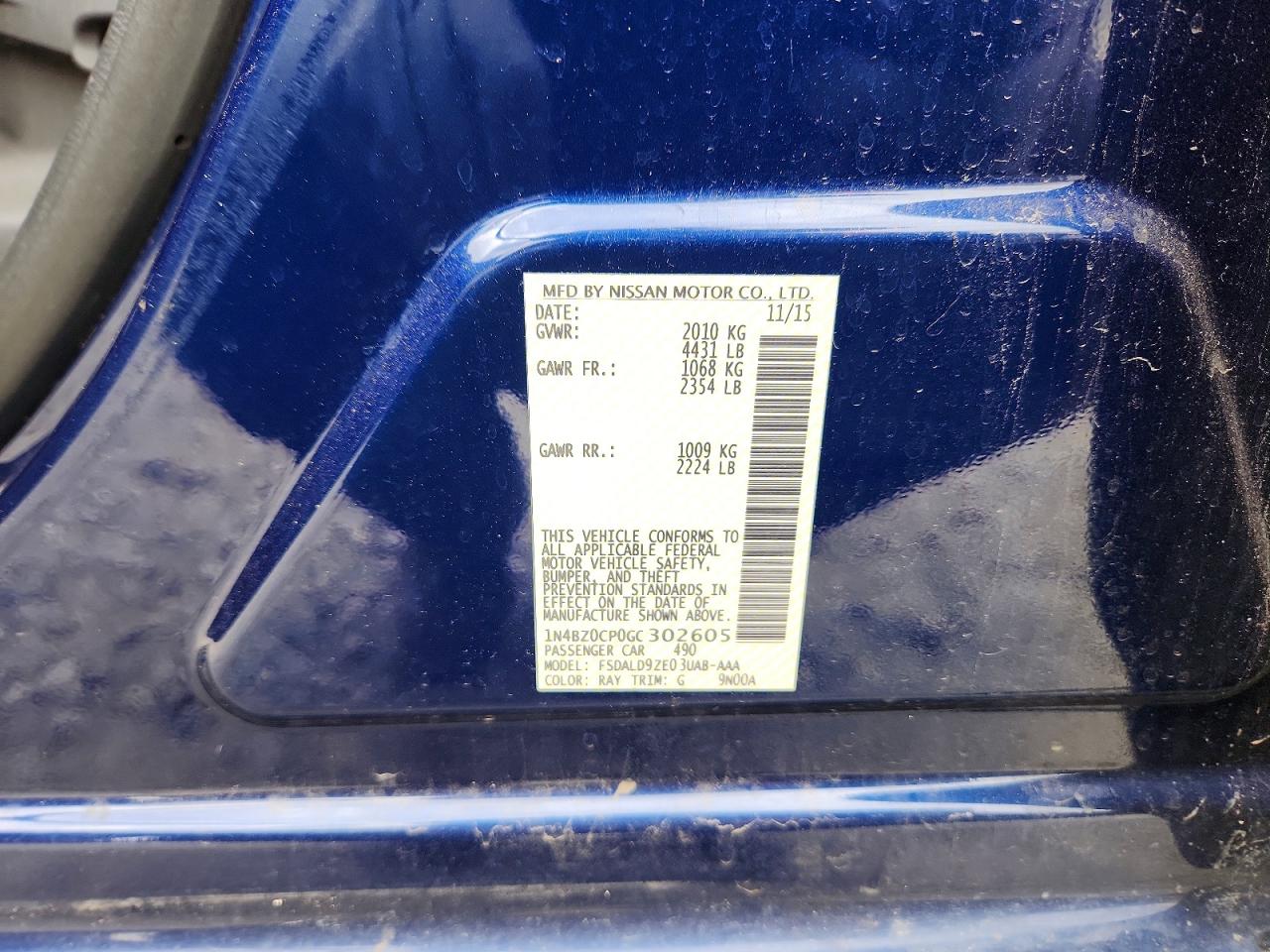 Nissan LEAF Sv